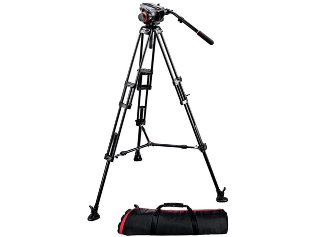 Manfrotto Video Tripod Kit with 504HD Head and 546 Tripod