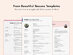 Resoume Resumé Creator: Lifetime Subscription