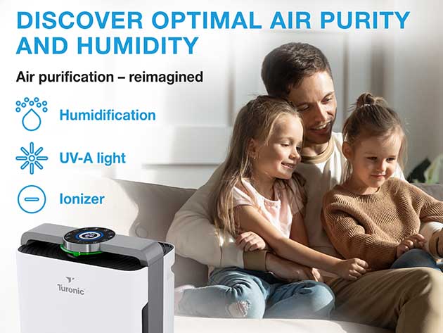 Turonic PH950 Air Purifier & Humidifier Combo