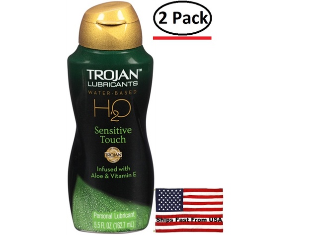 ( 2 Pack ) Trojan H2O Sensitive Touch 5.5 Oz