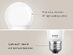75W LED Smart Dimmable Light Bulb (4-Pack)