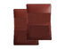 VIP 3-in-1 Card Holder for Vaccination Card, ID & Passport (2-Pack/Brown)
