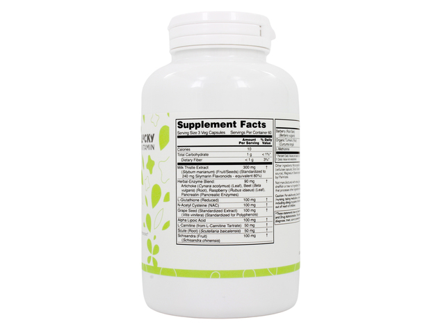LuckyVitamin - Liver Support - 180 Veg Capsules