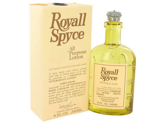 3 Pack ROYALL SPYCE by Royall Fragrances All Purpose Lotion / Cologne 8 oz for Men