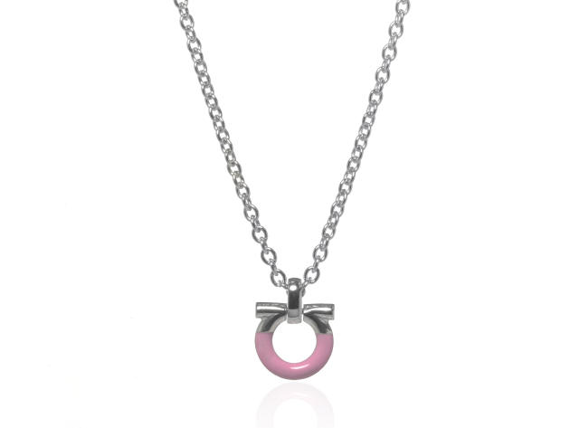 Ferragamo Charms Sterling Silver Necklace (Store-Display Model)