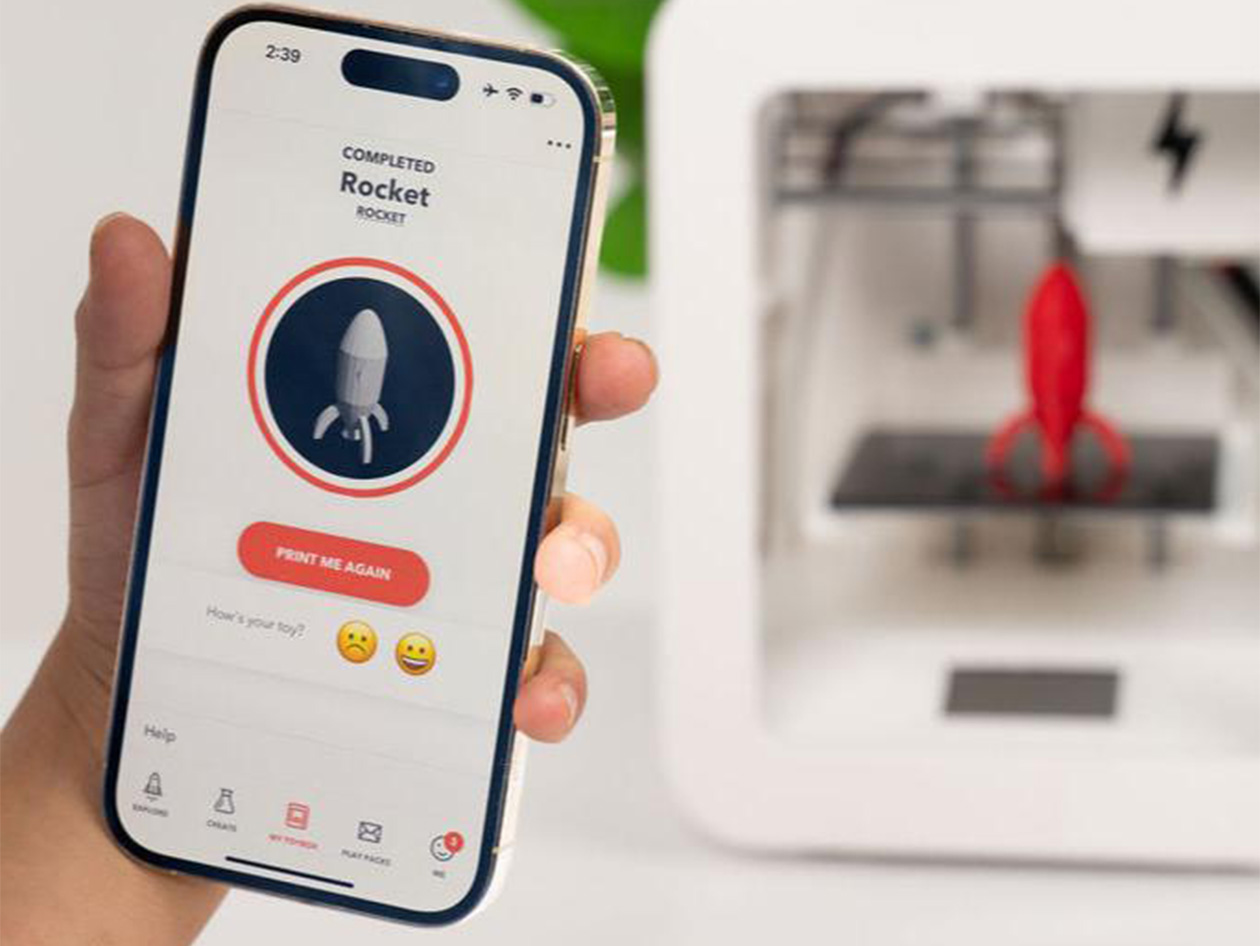 Toybox Alpha Three 3D Printer Deluxe Bundle