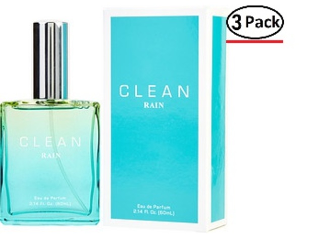 CLEAN RAIN by EAU DE PARFUM SPRAY 2.14 OZ for WOMEN(Package Of 3)