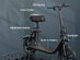 Gyroor C1S Electric Scooter with Removable Front & Back Basket