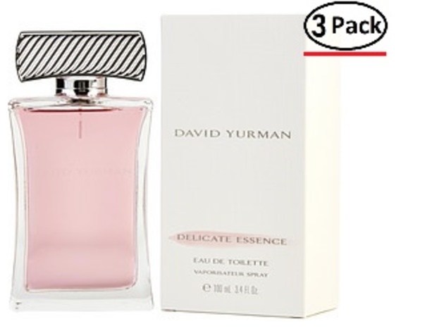 David Yurman Delicate Essence By David Yurman Edt Spray 3.4 Oz For Women (Package Of 3)