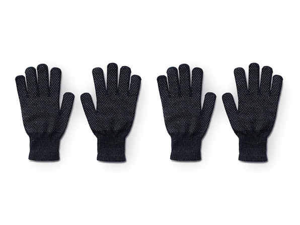 Knit Touchscreen Gloves: 2 Pairs
