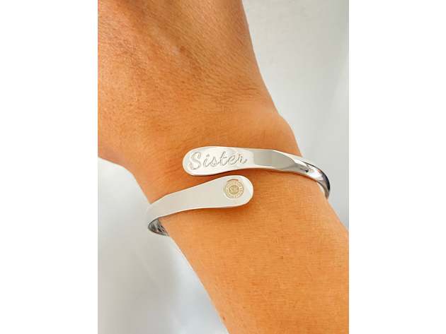 Sister Bracelets, Engraved Bracelets My best friend from the start