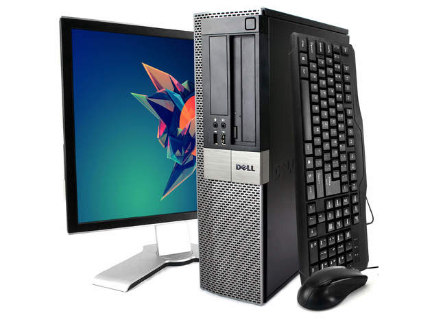 Dell Optiplex 980 Desktop Computer PC, 3.10 GHz Intel i5 Dual Core Gen 1, 4GB DDR3 RAM, 2TB Hard Disk Drive (HDD) SATA Hard Drive, Windows 10 Home 64bit (Renewed)