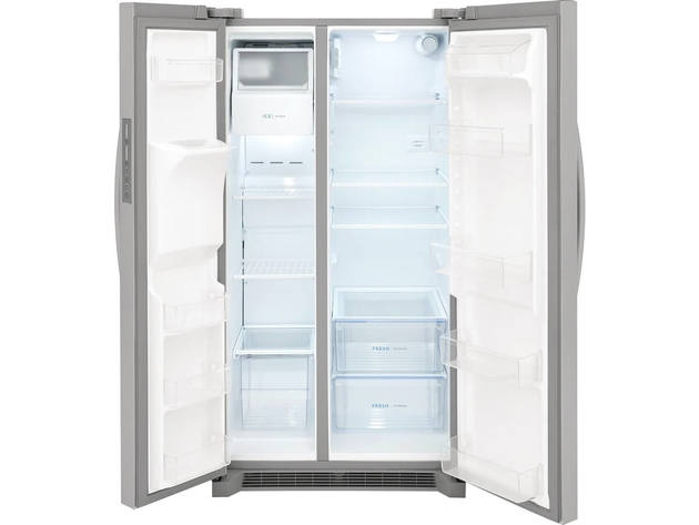 Frigidaire FRSS2623AS 25.6 Cu. Ft. Side-by-Side Refrigerator - Stainless Steel