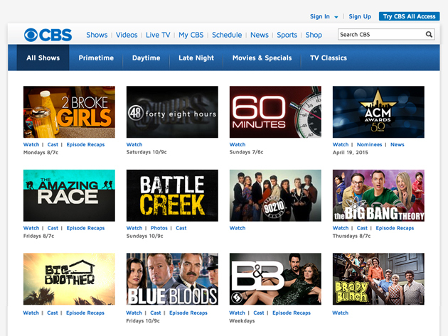 Free Trial: Exclusive 'CBS All-Access' 1-Month Subscription