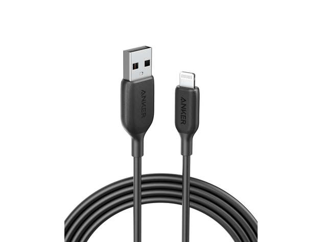 Anker 541 USB-A to Lightning Cable (Black/6ft)