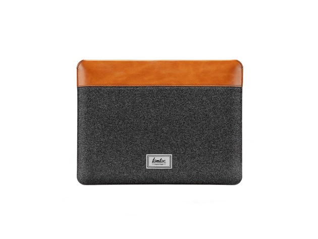 Laptop Sleeve For 13-inch /14-inch /16- inch MacBook Air/Pro With Felt & PU Leather 16 inch