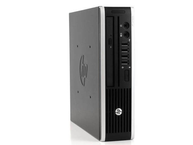 HP Compaq 8300 Ultra Small Form Factor Computer PC, 3.10 GHz Intel i3 Dual Core Gen 3, 8GB DDR3 RAM, 240GB SSD Hard Drive, Windows 10 Home 64Bit (Renewed)