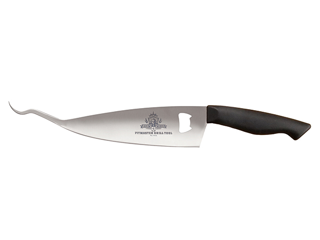 Be the Boss of Your Grilling Domain with This Tool's 8" Chef Knife Blade, Flipper Hook & More