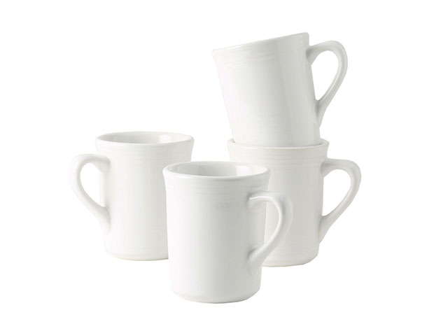 Concentrix 8oz Gala Mug: Set of 4 (White)