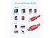 Anker 331 USB-C to Lightning Cable Red / 6ft