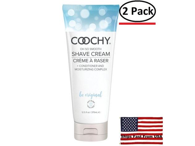 [ 2 Pack ] Coochy  Oh So Smooth Shave Cream 12.5 Fl Oz