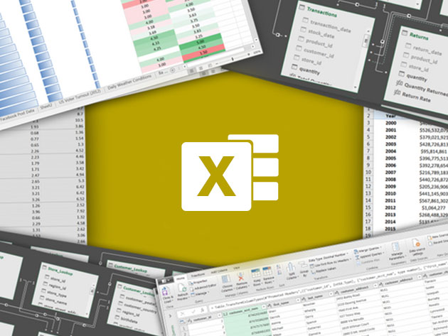 Microsoft Excel: Intro to Power Query, Power Pivot & DAX