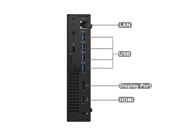 Dell OptiPlex 7050 Micro i7-6700T, 32GB 1TB SSD(Refurbished)