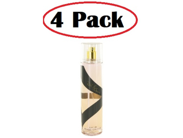 4 Pack of Reb'l Fleur by Rihanna Body Mist 8 oz