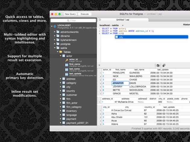 SQLPro for Postgres: 1-Yr Subscription