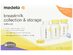 Medela Breast Milk Made Without BPA Collection and Storage Bottles, 5 Ounce, 6 Count