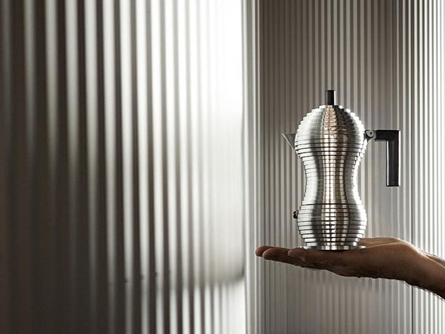 Alessi Pulcina 3-Cup Espresso Maker