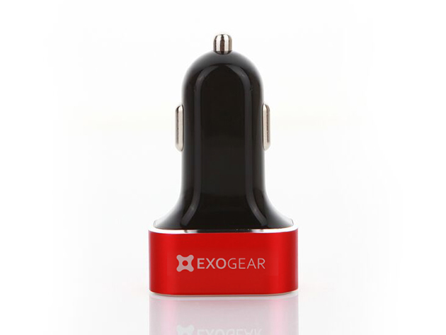 Exocharge 3-Port USB Car Charger