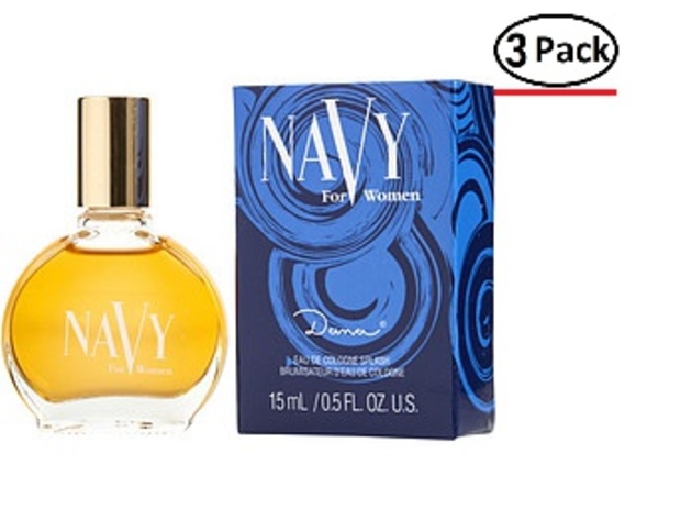 NAVY by Dana COLOGNE .5 OZ MINI for WOMEN ---(Package Of 3)