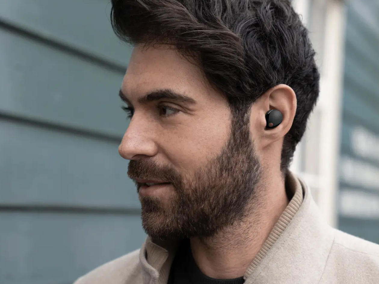 Sony WF1000XM5 True Wireless Noise Cancelling Earbuds - Black (Open Box) 