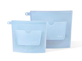 ZipBag: All-in-One Container Set (Blue)