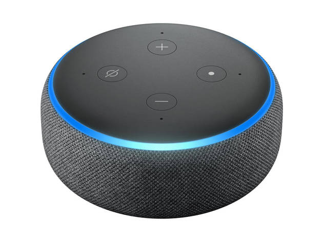 Amazon ECHODOT3BLK Echo Dot (3rd Generation) - Charcoal