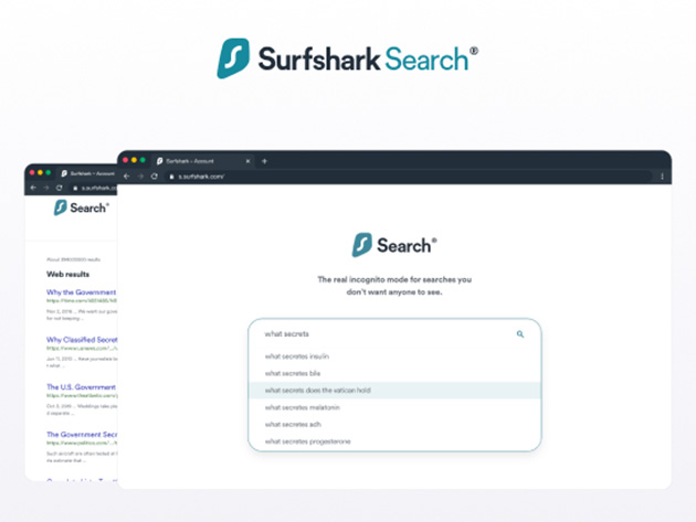 Surfshark One: VPN, Antivirus, Search, & Alert (2-Yr Subscription)