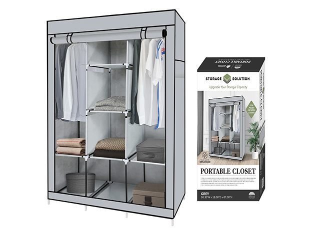 Valyn Closet System (Grey)