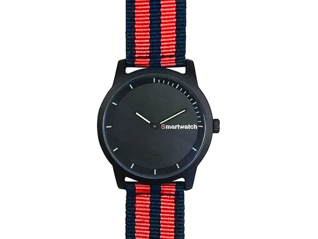 MIM Hybrid Smart Watch (Woven Nylon Black)