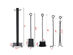 Costway 5 Pieces Fireplace Tools Set Iron Fire Place Tool set Stand Hearth Accessories