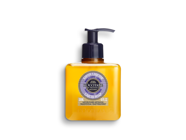 L'Occitane Shea Hands & Body Lavender Liquid Soap 10.1oz (300ml)