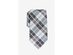 Perry Ellis Men's Dever Classic Plaid Tie Charcoal One Size