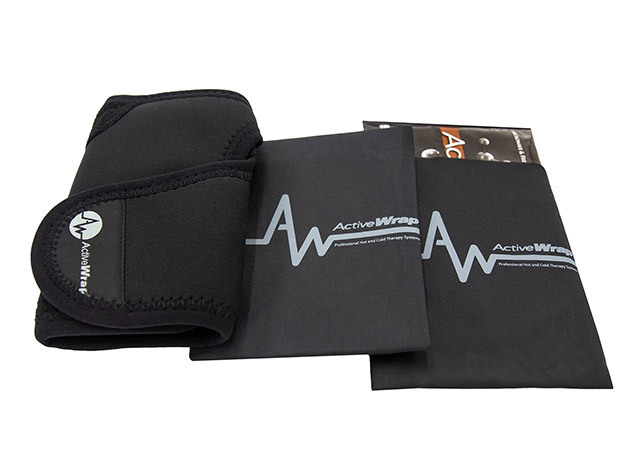 ActiveWrap Universal Wrist Heat and Ice Wrap + 2 Bonus Packs