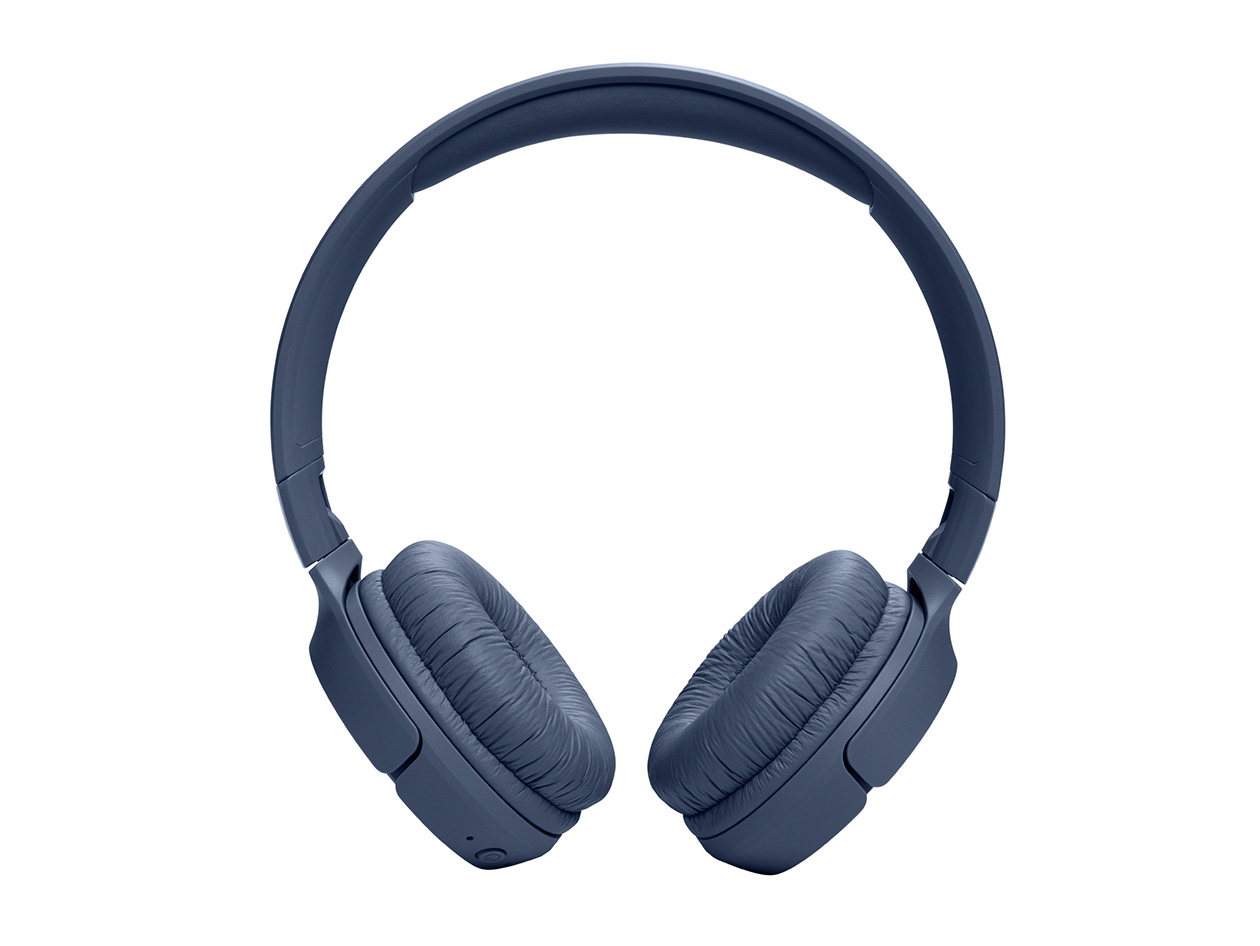 JBL Tune 520BT On-Ear Wireless Headphones - Blue (Open Box)
