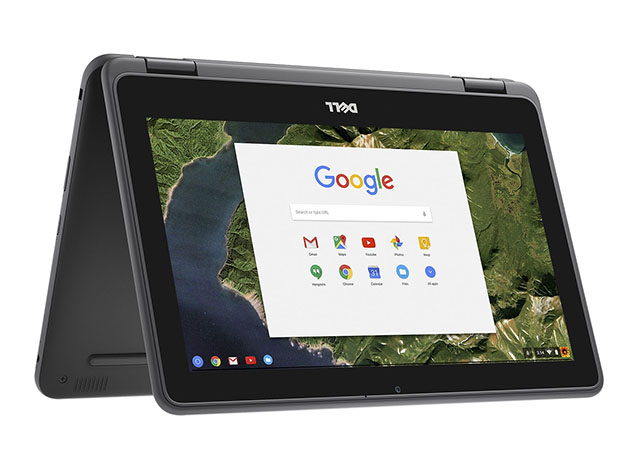 Dell 11.6" Touch Chromebook Celeron N3060 16GB - Black (Refurbished)