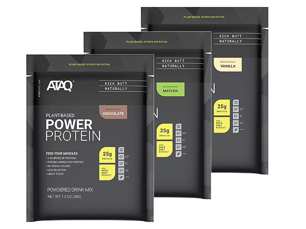 Plant-Based Power Protein Sampler Pack (24-Packets)