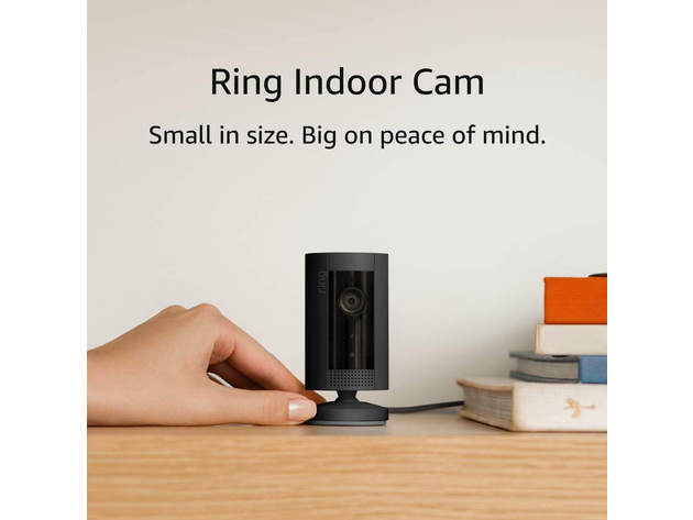 Ring STICKCAM31BK Indoor Cam - Compact Plug-In HD Security Camera