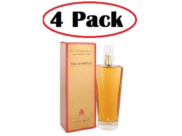 4 Pack of PHEROMONE by Marilyn Miglin Eau De Parfum Spray 3.4 oz