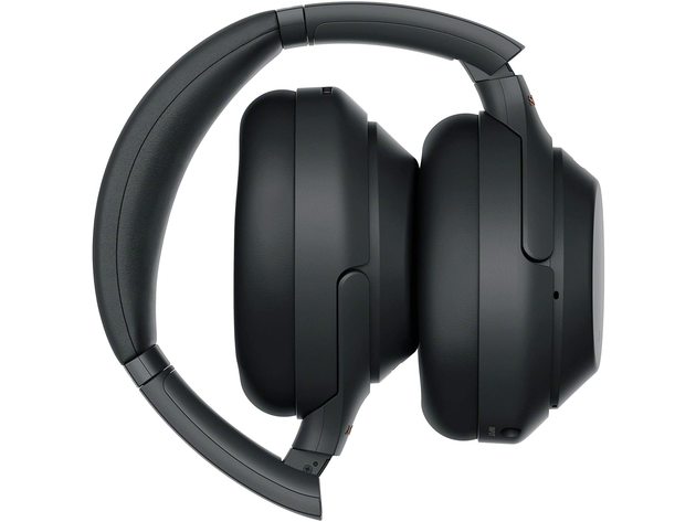 AOM Sony WH1000XM3 Wireless Noise-Canceling Bluetooth Over-Ear Headphones, Black (Refurbished, Open Retail Box)