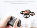 Ninja Dragon Max Flip Headless HD Camera Gesture Control Drone (Orange)